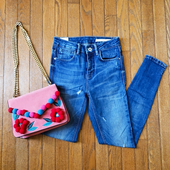 Zara Denim - Zara The Lady Skinny Crop Jeans